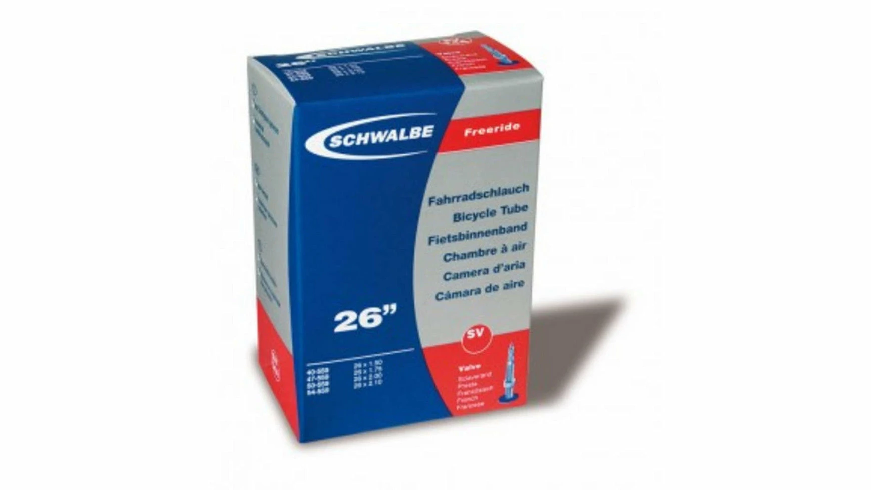 Schwalbe Schlauch SV13 Freeride 3 Schwalbe Schlauch SV13 Freeride