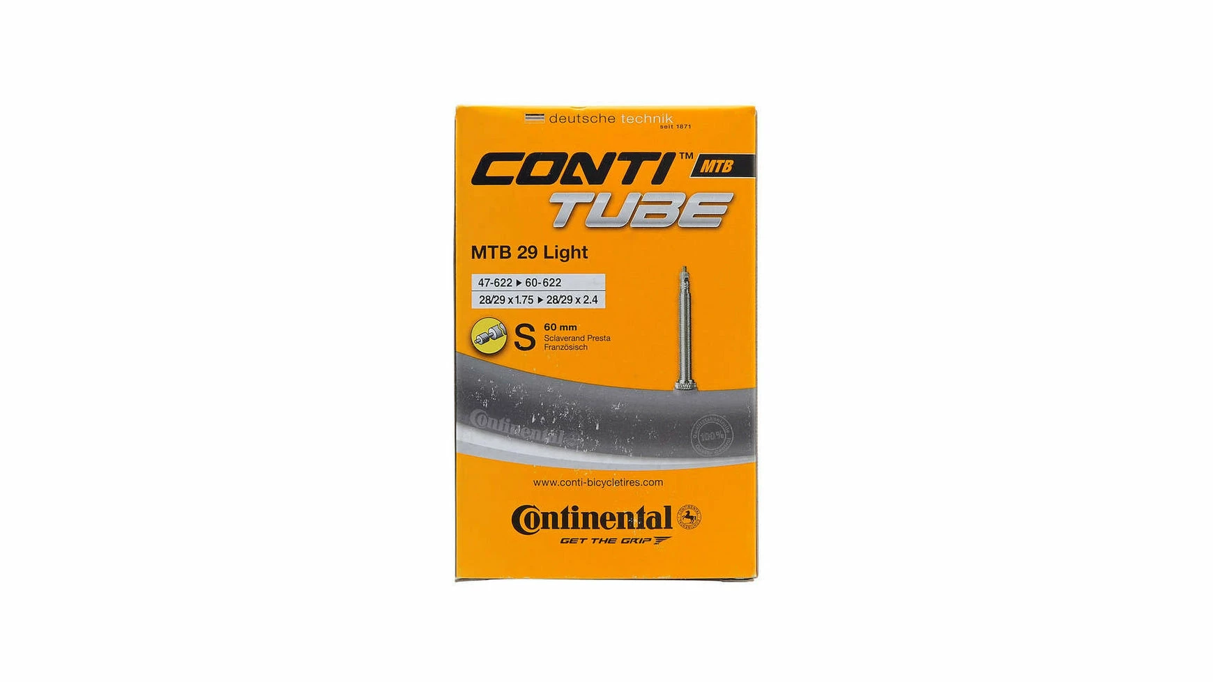 Continental Conti MTB Schlauch 28/29 Zoll Light 3 Continental Conti MTB Schlauch 28/29 Zoll Light