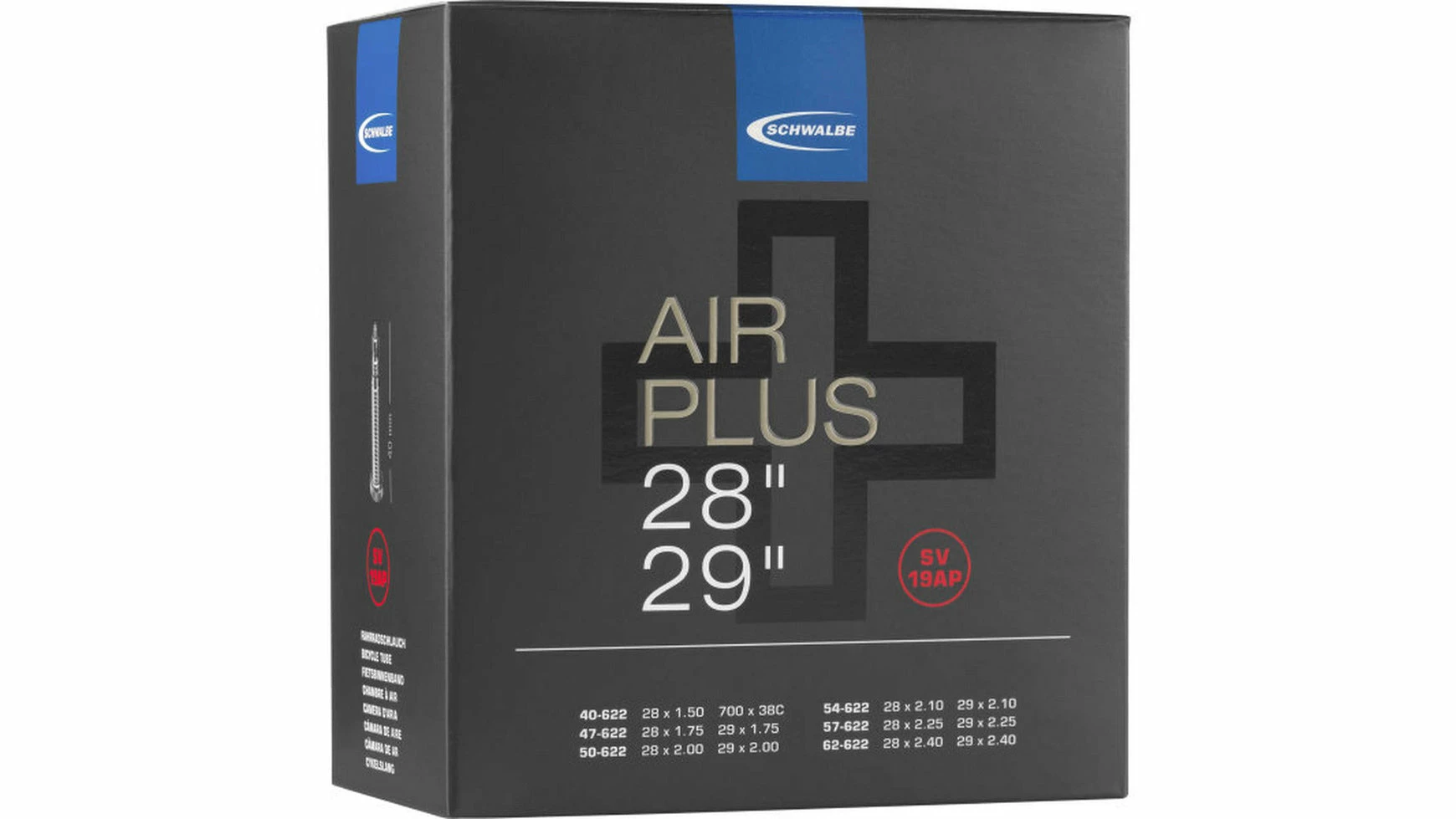 Schwalbe SV19 AP Air Plus Schlauch 3 Schwalbe SV19 AP Air Plus Schlauch